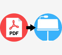 convert PDF to Keynote
