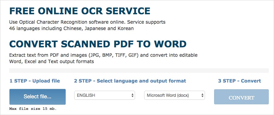 free ocr pdf to word on mac