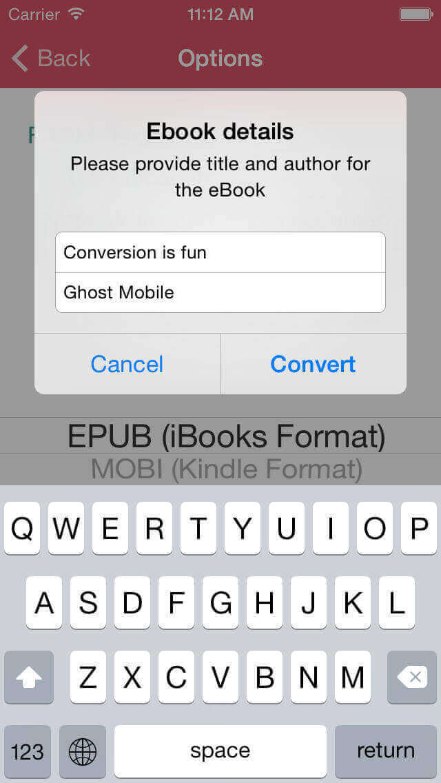 best PDF to EPUB converter for iPhone